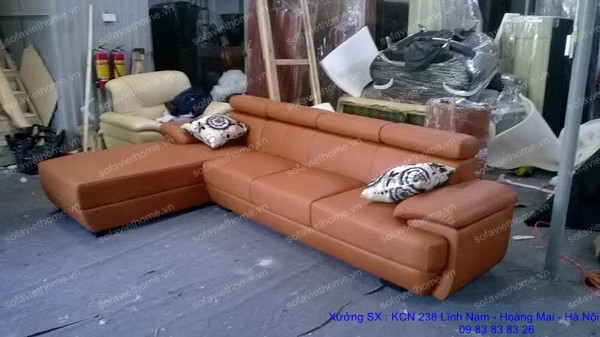 Sofa góc da 60